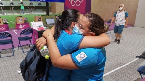 Marina Pérez y Diana Durango no pudieron llegar a la final. Foto: @ECUADORolimpico