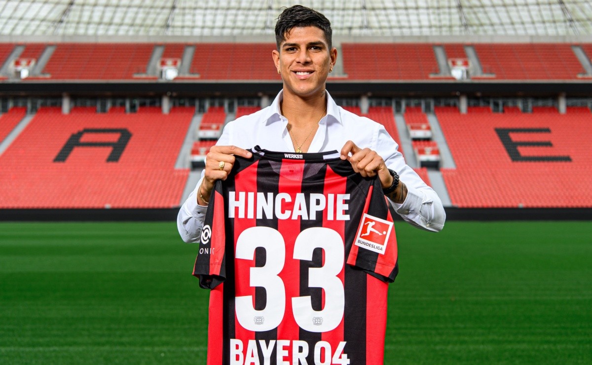 Las Primeras Palabras De Piero Hincapié Tras Ser Presentado En El Bayer Leverkusen 