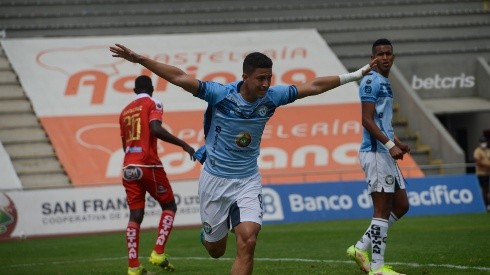 Miguel Parrales anotó el gol de la victoria. Foto: API