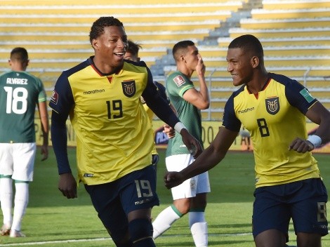 Alineaciones confirmadas para el Ecuador vs Bolivia por Eliminatorias
