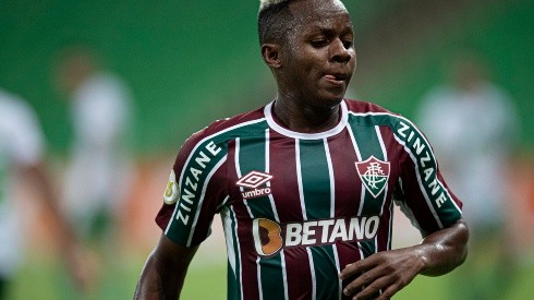 RJ - Rio de Janeiro - 02/09/2021 - BRASILEIRO A 2021, FLUMINENSE X JUVENTUDE - Cazares jogador do Fluminense durante partida contra o Juventude no estadio Maracana pelo campeonato Brasileiro A 2021. Foto: Jorge Rodrigues/AGIF