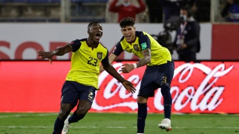 Ecuador venció a Chile en su último partido de Eliminatorias. Foto: GettyImages