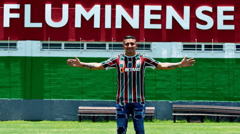 Mario Pineida llega con una opción de compra al equipo brasileño. Foto: @FluminenseFC