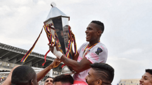 La Liga de Quito de Antonio Valencia es el único campeón de esta Copa. Foto: API