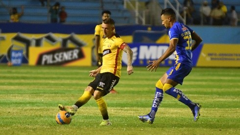 Damián Díaz jugó su último partido contra Delfín en el inicio de la LigaPro. Foto: API