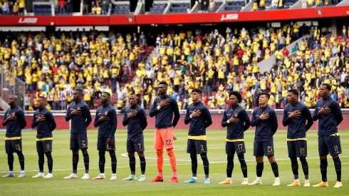 Ecuador empató en su último partido de local contra Brasil. Foto: GettyImages