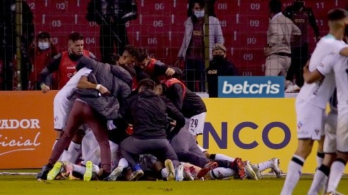 Liga venció en su último partido como local. Foto: API