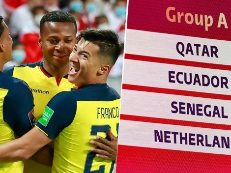 ¡Ecuador estará en el partido inaugural de Qatar 2022!