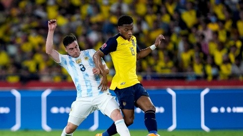 Ecuador empató su último encuentro en las Eliminatorias contra Argentina. Foto: GettyImages