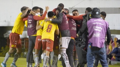 Aucas peleará en este año por la LigaPro. Foto: API