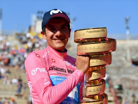 Carapaz quiere ganarlo: El premio que entrega el Giro de Italia al campeón