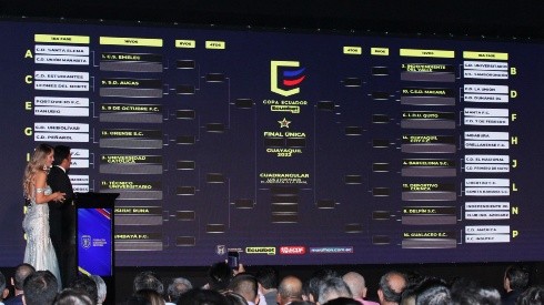 La Copa Ecuador ya tiene su cuadro final. Foto: API