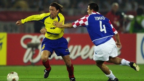 Aguinaga fue parte del equipo que clasificó por primera vez al mundial a Ecuador. Foto: GettyImages