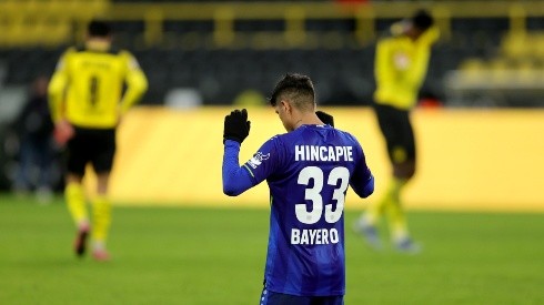 Piero Hincapié destacó en esta temporada con el Bayer Leverkusen. Foto: GettyImages