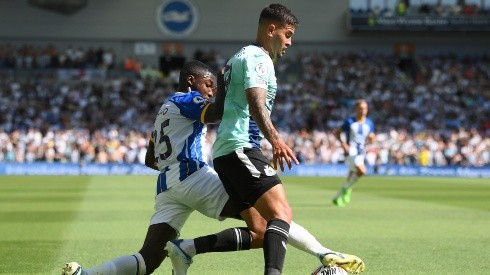 Moisés Caicedo fue el jugador del mes en el Brighton. Foto: GettyImages