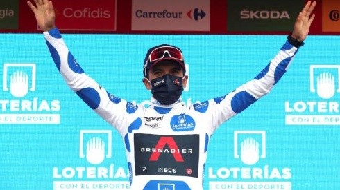 Richard Carapaz es el nuevo líder de la montaña en la Vuelta a España