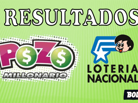 ◉ RESULTADOS FINALES del Pozo Millonario y Lotería Nacional de HOY, lunes 20 de marzo