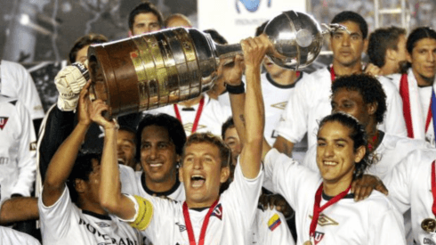 Liga de Quito ganó la Copa Libertadores en el 2008.