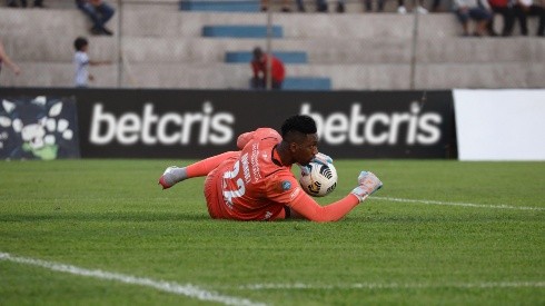 Alexander Domínguez fue el titular de Liga de Quito en este 2022. Foto; API