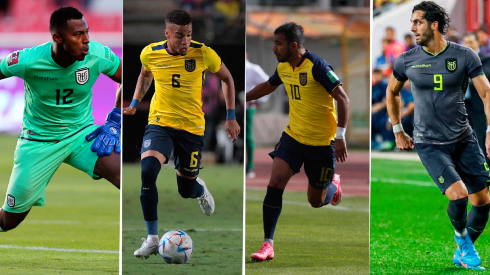Varios jugadores de Ecuador se quedan sin mundial. Fotos: Bolavip/ GettyImages