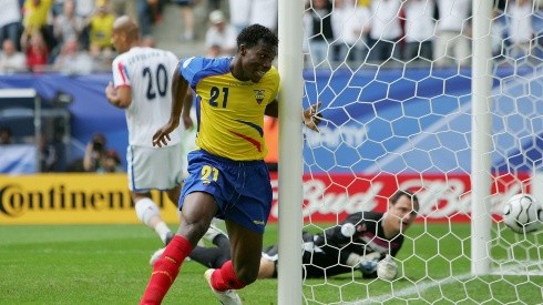 Carlos Tenorio fue el goleador de Ecuador en el mundial de Alemania 2006. Foto: GettyImages