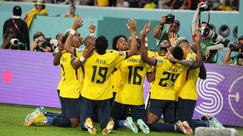 Jugadores de la selección de Ecuador durante el Mundial. Foto: Getty Images.