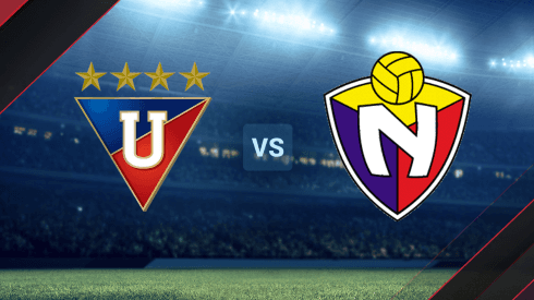 Liga de Quito vs. El Nacional por la Noche Blanca.