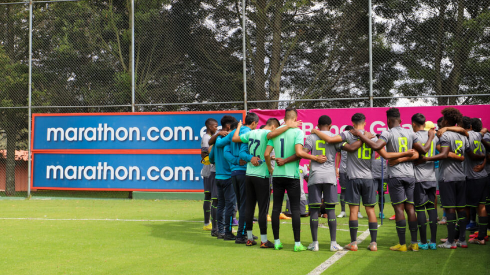 Kendry Páez con la Selección de Ecuador Sub 17. Foto: FEF.