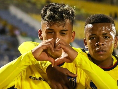 La Selección de Ecuador Sub-17 le ganó a Paraguay en el arranque del hexagonal final