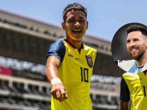 "Se parece a Messi", leyenda de la Selección de Ecuador llenó de elogios a Kendry Páez