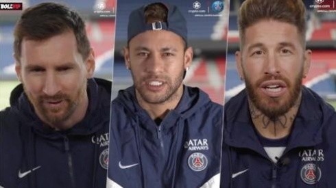 © CapturaMessi, Neymar y Sergio Ramos revelaron sus gustos en PSG