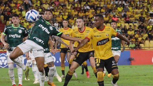 Barcelona y Palmeiras disputaron la tercera jornada de la Fase de Grupos de la Copa Libertadores. Foto: API.