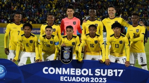La Selección Sub 17 de Ecuador. Foto: API.